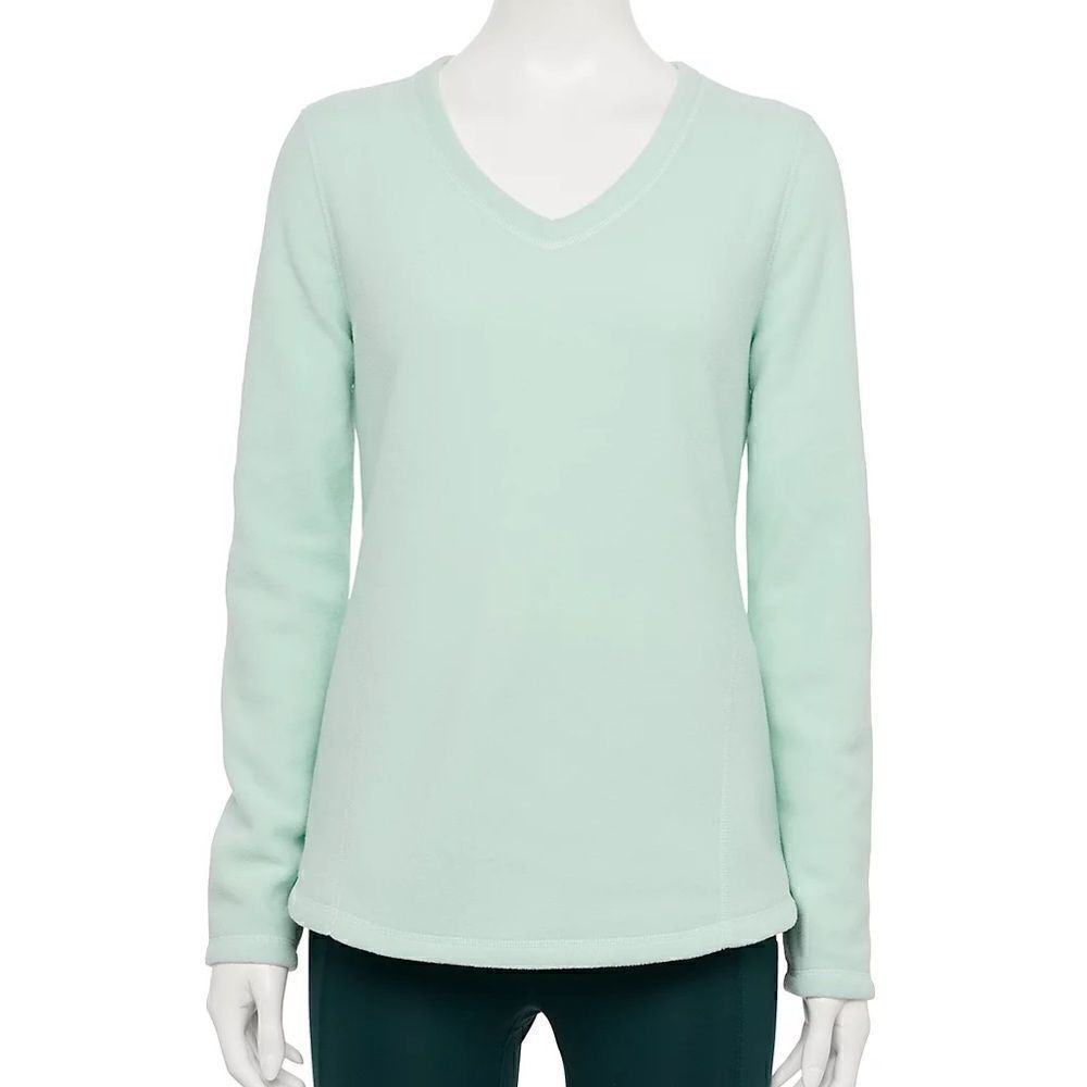 Tek Gear Microfleece V-Neck Top